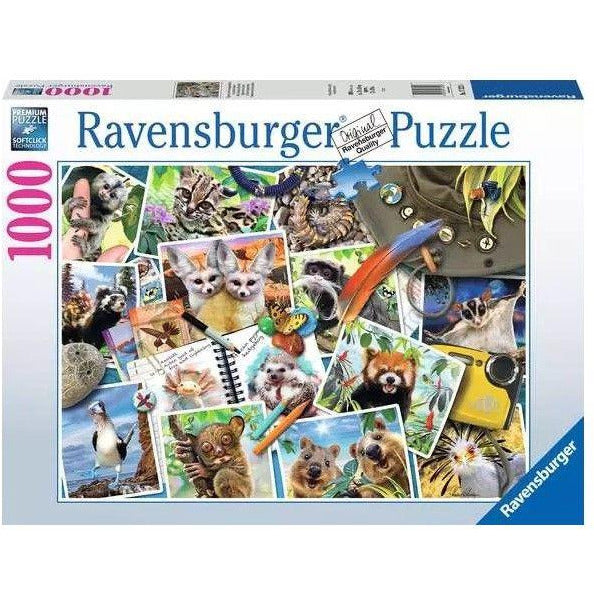 Travellers Animal Journal 1000p Puzzles Ravensburger [SK]   