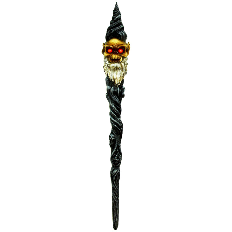 Fantasy Gifts - Wizard Skull Wand Giftware Fantasy Gifts [SK]   