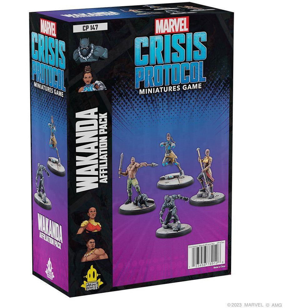 Marvel Crisis Protocol Wakanda Pack Minis - Misc Atomic Mass Games [SK]   