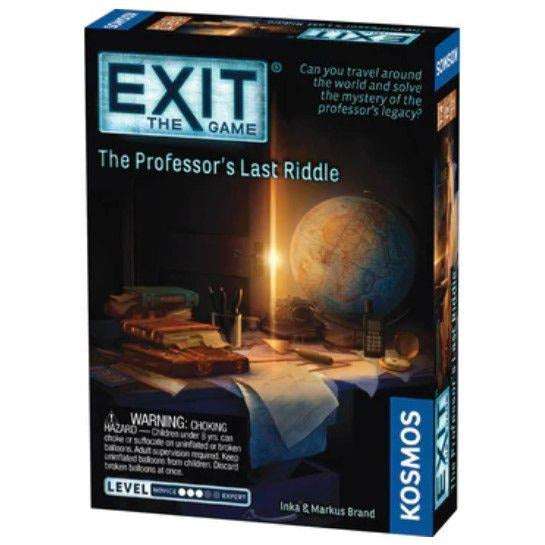 Exit Professor's Last Riddle Card Games Thames & Kosmos [SK]   
