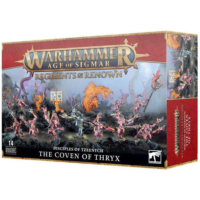 Age of Sigmar Disciples of Tzeentch Regiments of Renown: The Coven of Thryx Games Workshop Minis Games Workshop [SK]   