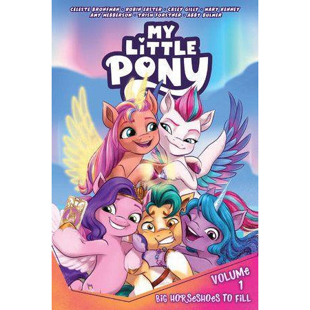 My Little Pony Vol 1 Big Horseshoes to Fill Graphic Novels Penguin Workshop [SK]   