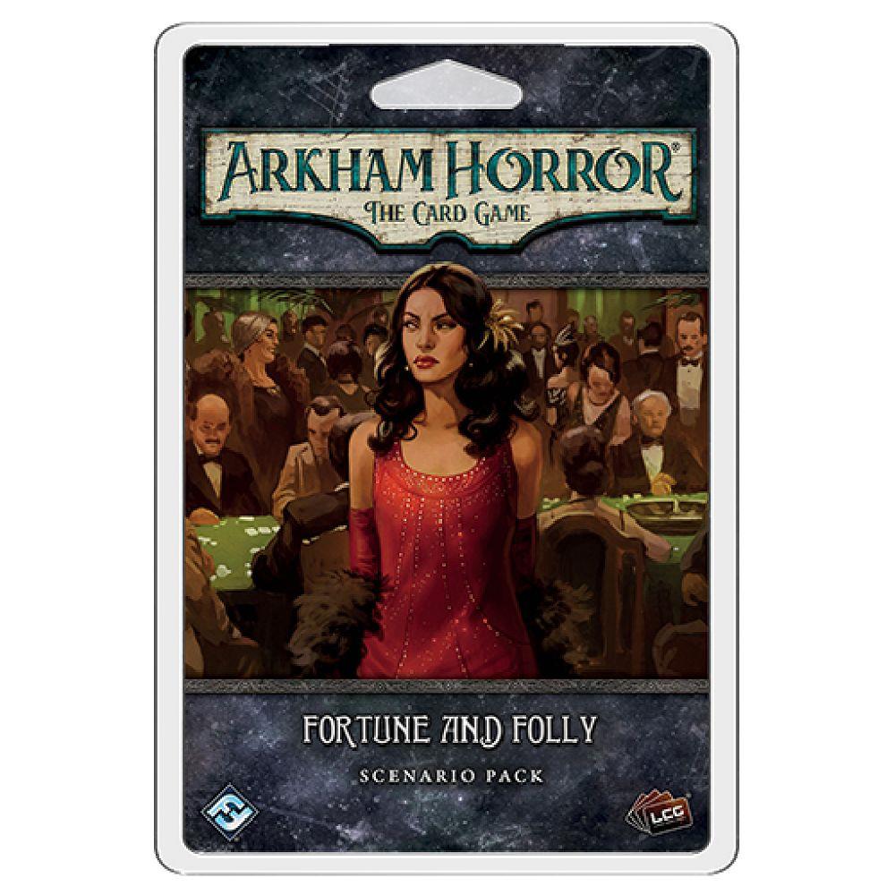 Arkham Horror Living Card Game Fortune & Folly Scenario Living Card Games Fantasy Flight Games [SK]   