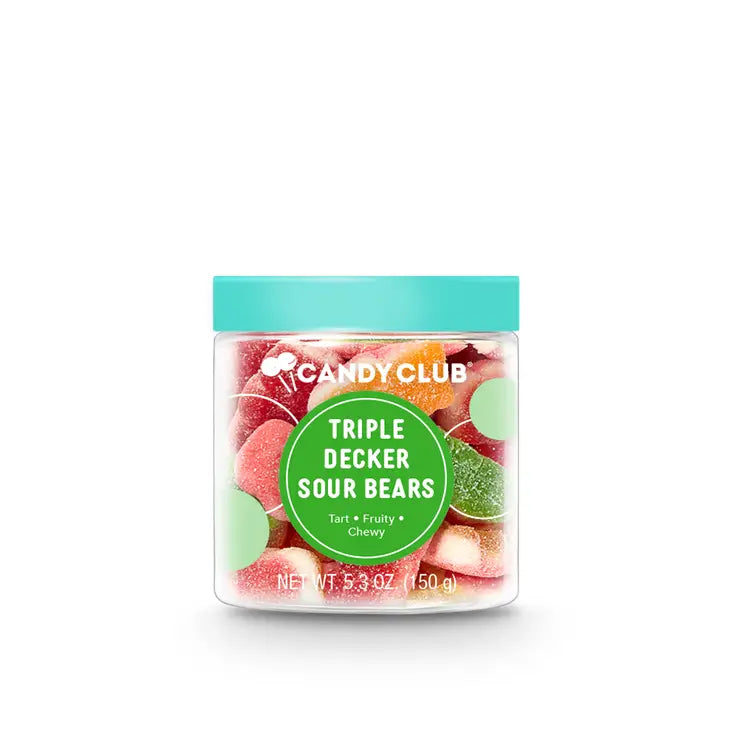 Candy Club Triple Sour Bears Concessions Candy Club [SK]   