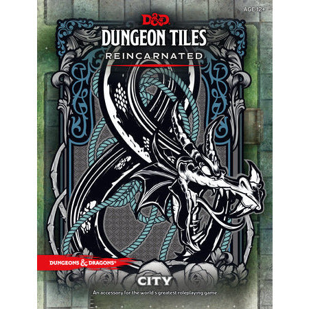 D&D Dungeon Tiles Reincarnated: City D&D RPGs Wizards of the Coast [SK]   