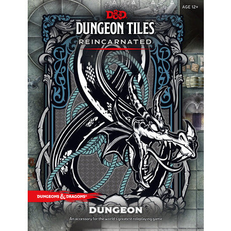 D&D Dungeon Tiles Reincarnated: Dungeon D&D RPGs Wizards of the Coast [SK]   