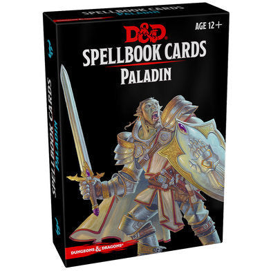 D&D Spellbook Cards: Paladin D&D RPGs Gale Force 9 [SK]   