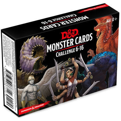D&D Spellbook Cards: Monsters 6-16 D&D RPGs Gale Force 9 [SK]   