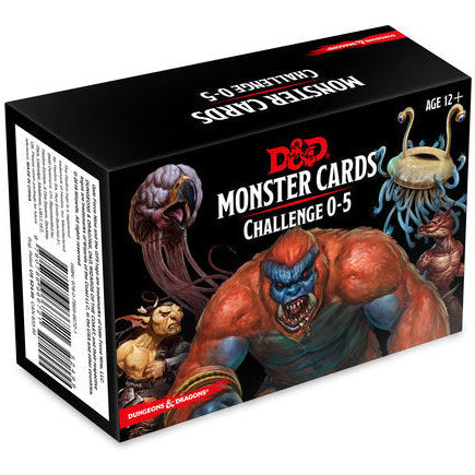 D&D Spellbook Cards: Monsters 0-5 D&D RPGs Gale Force 9 [SK]   