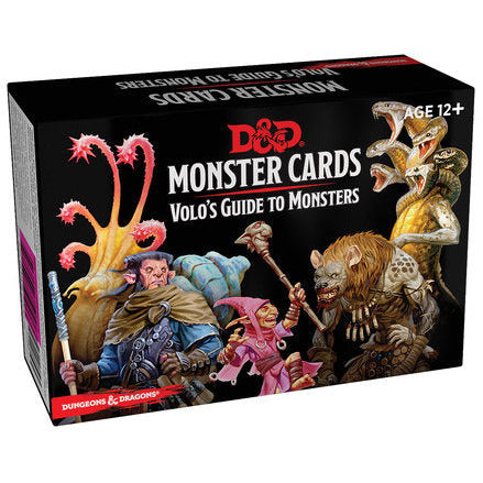 D&D Spellbook Cards: Volo's Guide to Monsters D&D RPGs Gale Force 9 [SK]   