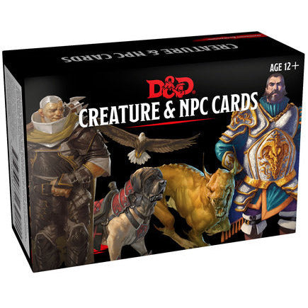 D&D Spellbook Cards: Creature & NPC Cards D&D RPGs Gale Force 9 [SK]   