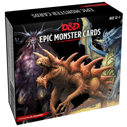 D&D Spellbook Cards: Epic Monsters D&D RPGs Gale Force 9 [SK]   