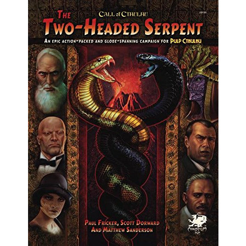 Call of Cthulhu RPG The Two-Headed Serpent RPGs - Misc Chaosium [SK]   