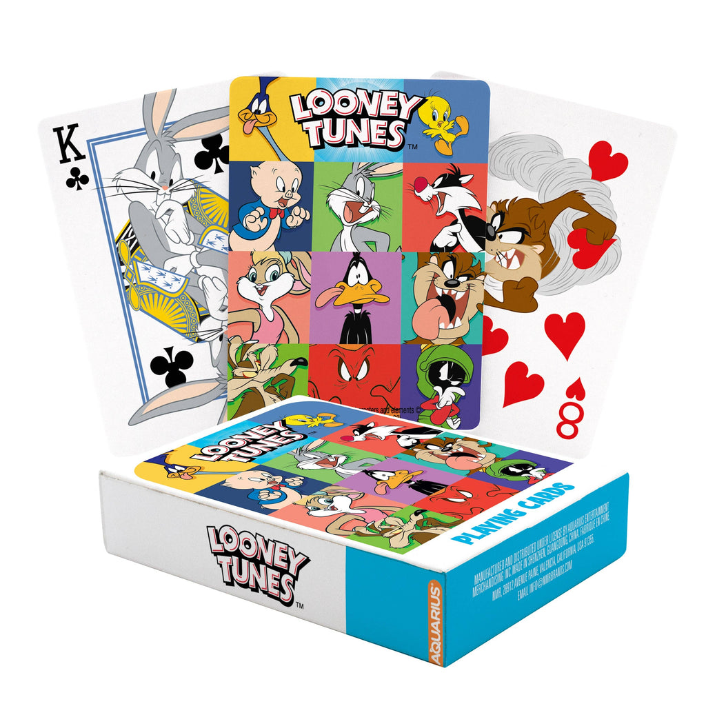 Looney Tunes- Take Over Playing Cards Traditional Games AQUARIUS, GAMAGO, ICUP, & ROCK SAWS by NMR Brands [SK]   