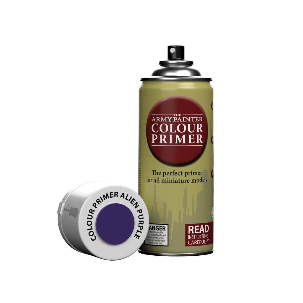 The Army Painter Alien Purple Spray Primer Paints & Supplies The Army Painter [SK]   