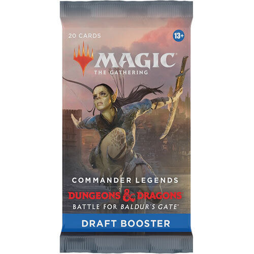 Magic Commander Legends Baldurs Gate Draft Booster Magic Wizards of the Coast [SK]   