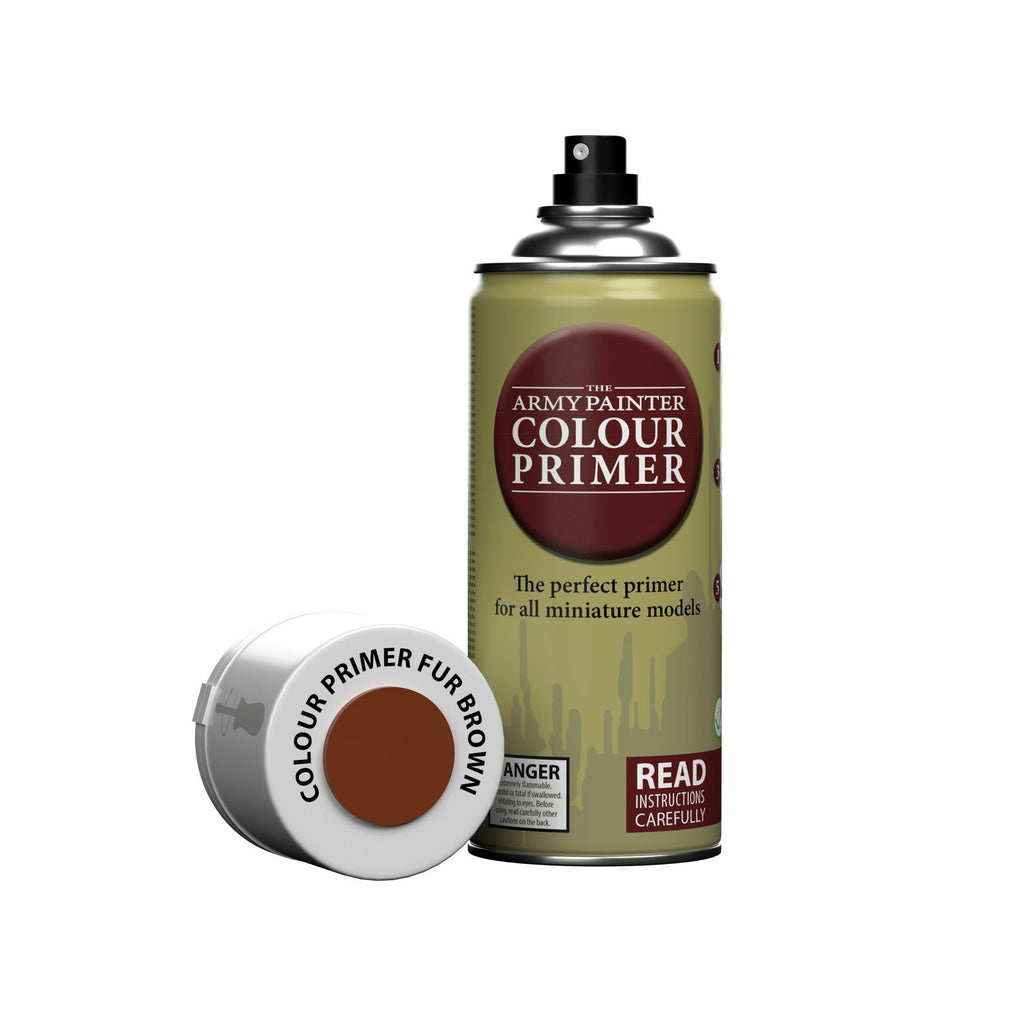 The Army Painter Fur Brown Primer Spray Paints & Supplies The Army Painter [SK]   