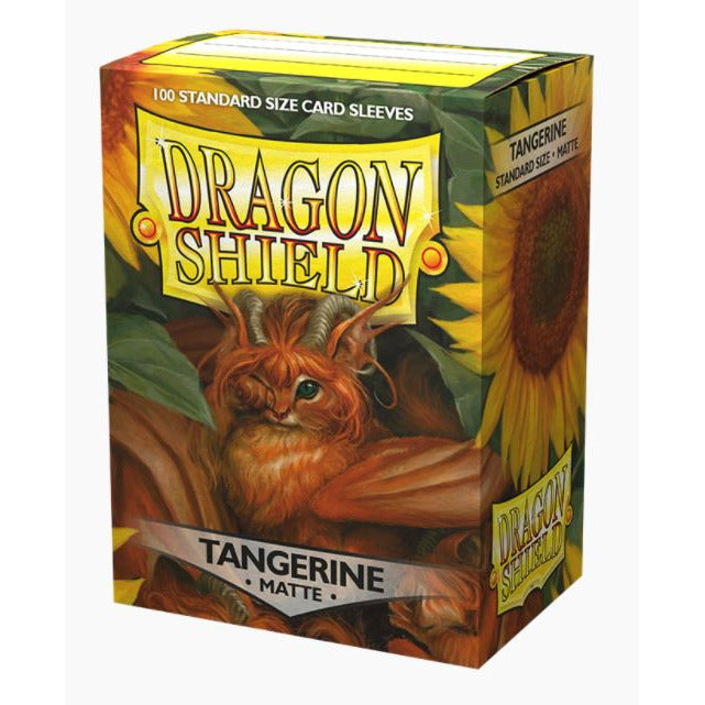 Dragon Shield Matte Tangerine Card Supplies Arcane Tinmen [SK]   