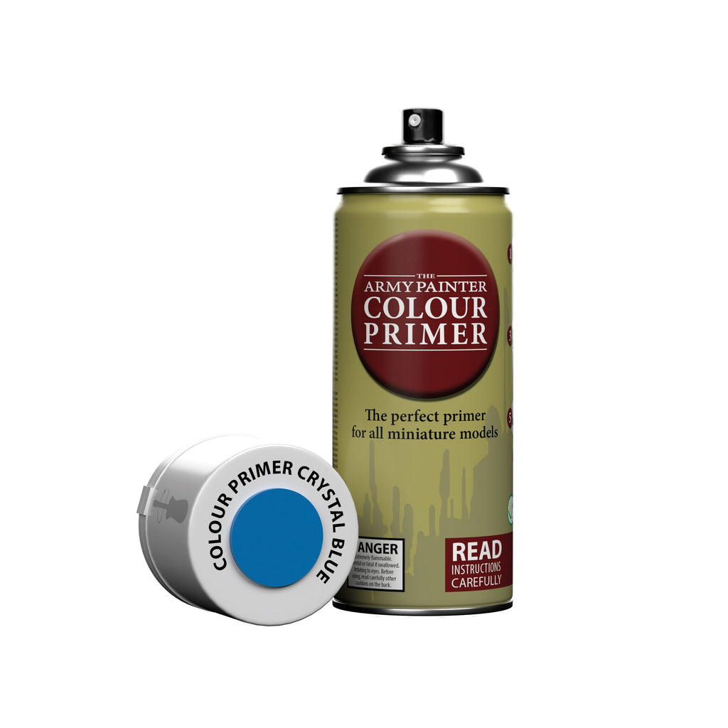The Army Painter Crystal Blue Primer Spray Paints & Supplies The Army Painter [SK]   