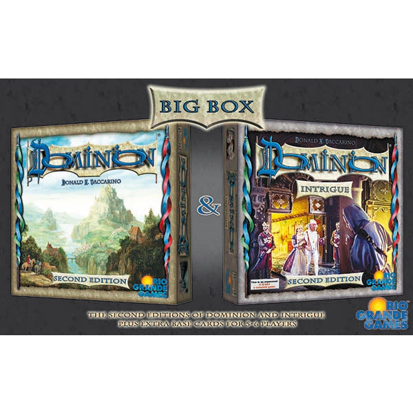 Dominion 2nd Edition Big Box Card Games Rio Grande Games [SK]