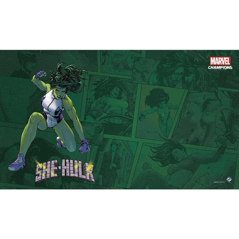 Marvel Champions She-Hulk Playmat Card Supplies Fantasy Flight Games [SK]   