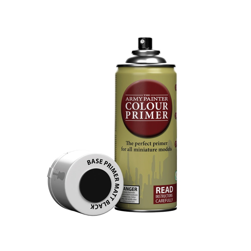 The Army Painter Matt Black Primer Spray Paints & Supplies The Army Painter [SK]   