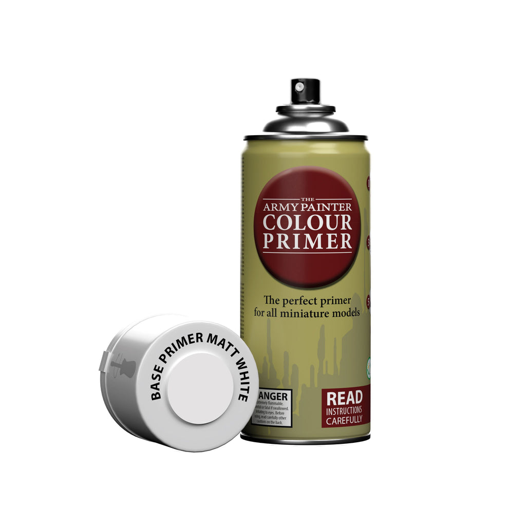 The Army Painter Matt White Primer Spray Paints & Supplies The Army Painter [SK]   