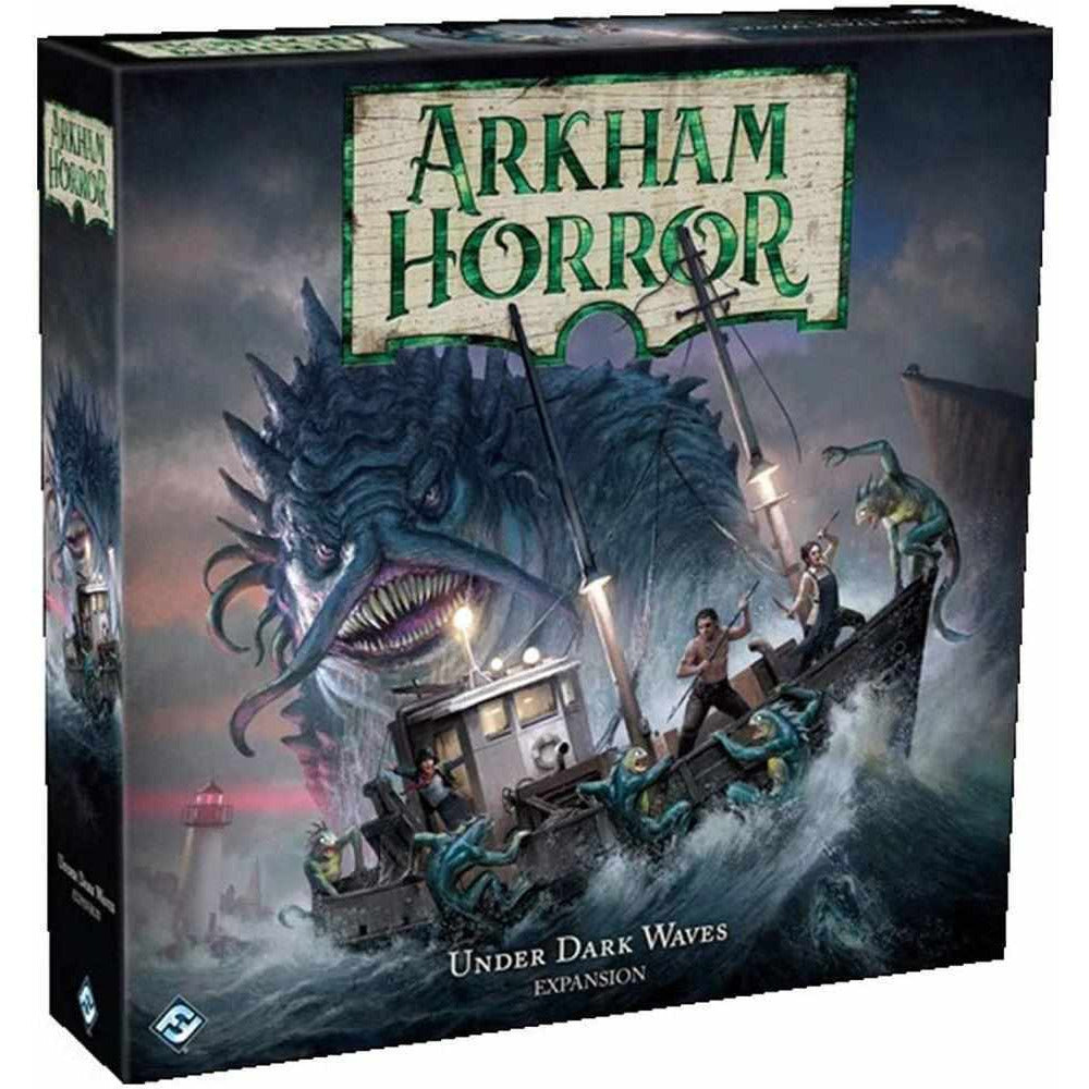 Arkham Horror Under Dark Waves Expansion Board Games Fantasy Flight Games [SK]   