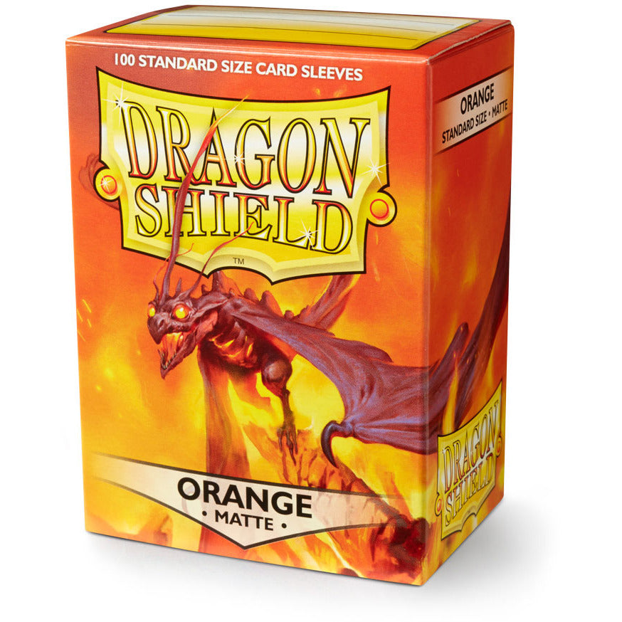 Dragon Shield Matte Orange Card Supplies Arcane Tinmen [SK]   