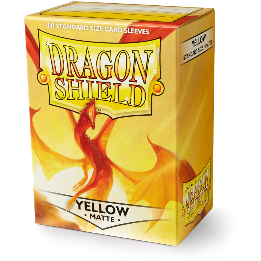 Dragon Shield Matte Yellow Card Supplies Arcane Tinmen [SK]   