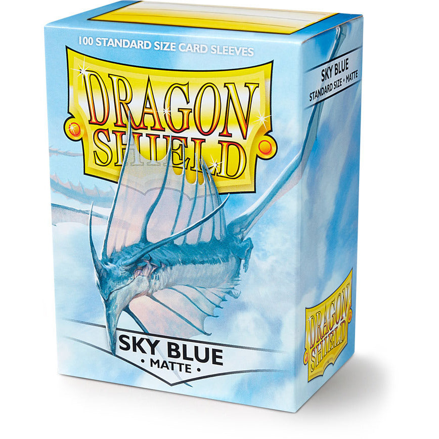Dragon Shield Matte Sky Blue Card Supplies Arcane Tinmen [SK]   