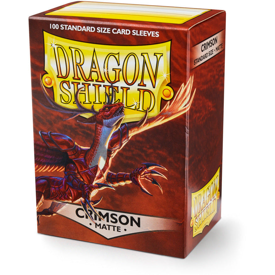 Dragon Shield Matte Crimson Card Supplies Arcane Tinmen [SK]   