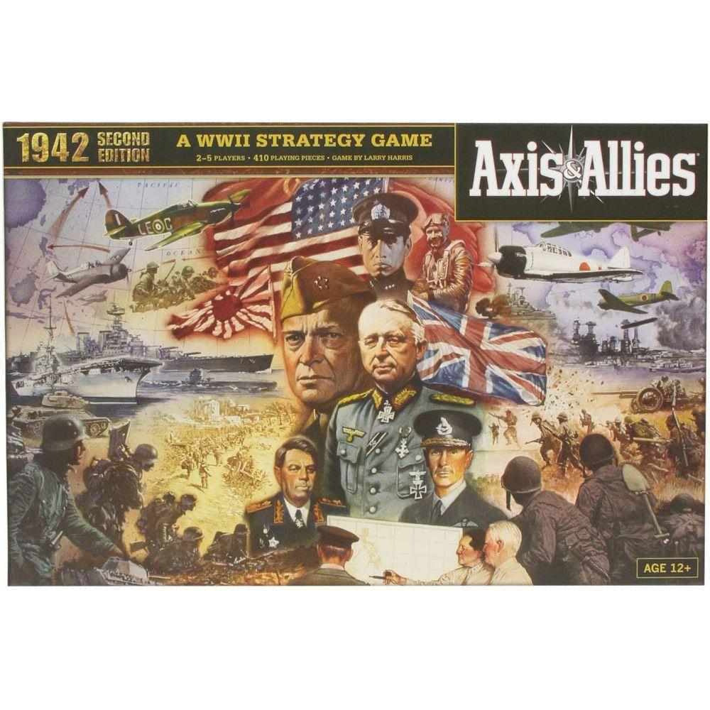 Axis and Allies 1942 Second Edition Board Games Avalon Hill [SK]   