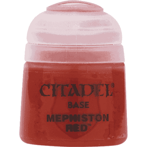 Base: Mephiston Red Citadel Paints Games Workshop [SK]   