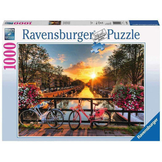 Bicycles in Amsterdam 1000pc Puzzles Ravensburger [SK]   