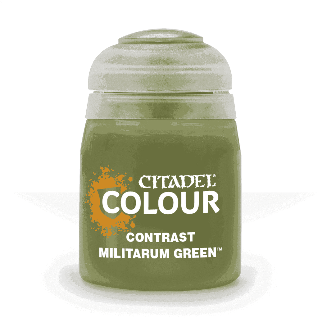Contrast: Militarum Green Citadel Paints Games Workshop [SK]   