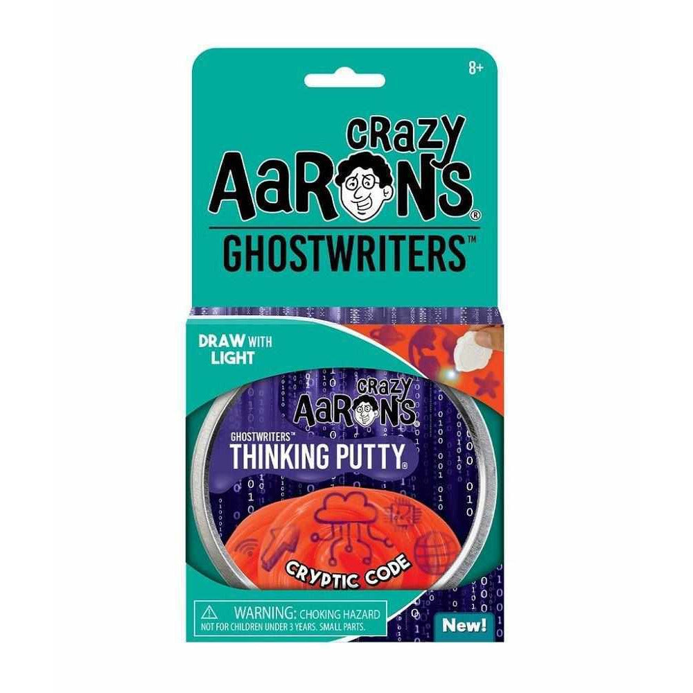 Crazy Aaron's Thinking Putty Ghostwriters Cryptic Code Activities Crazy Aaron's [SK]   