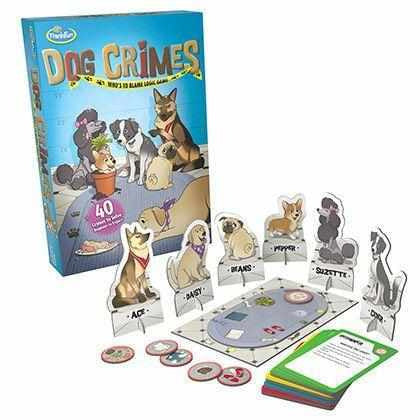 Dog Crimes Board Games Think Fun [SK]   