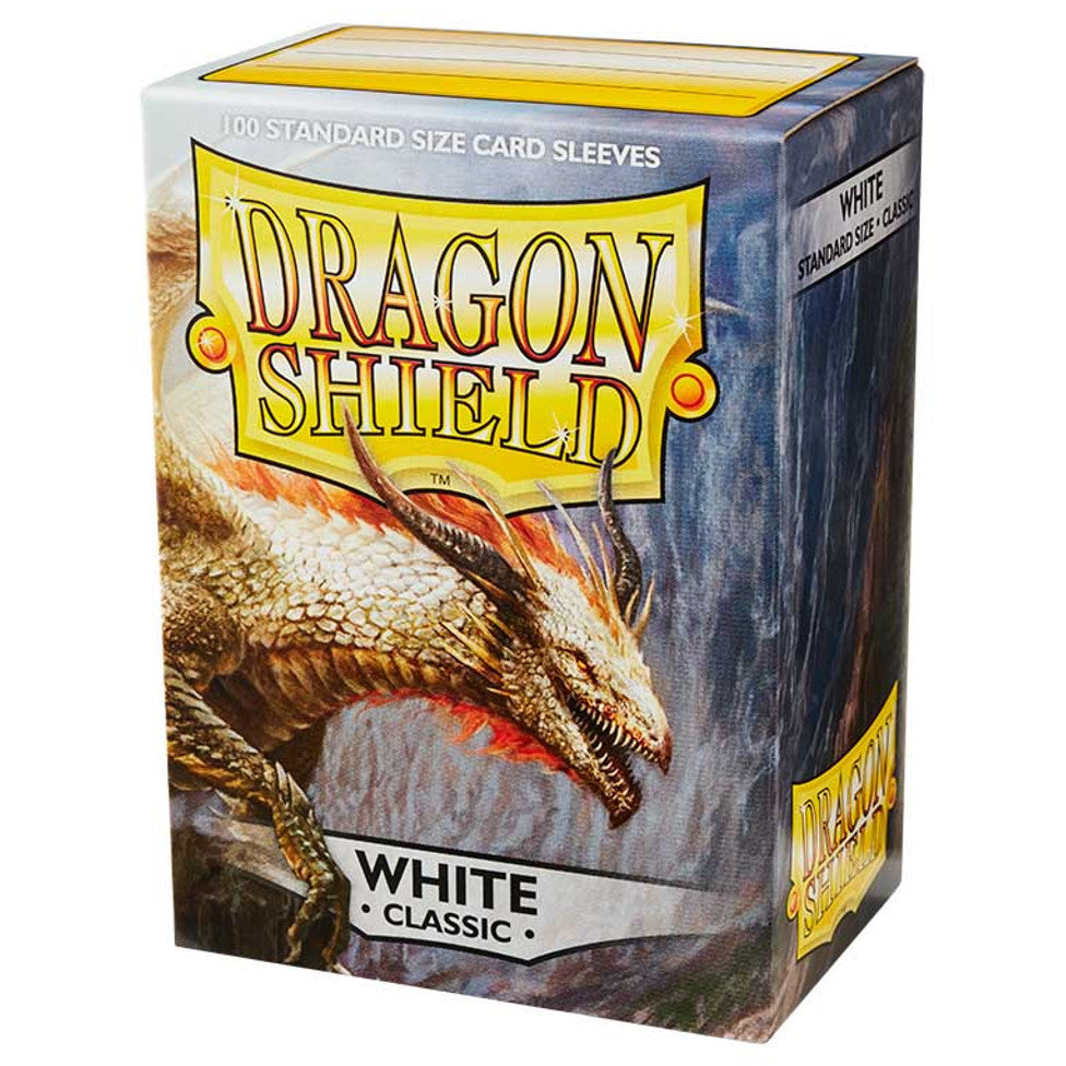 Dragon Shield Classic White Card Supplies Arcane Tinmen [SK]   