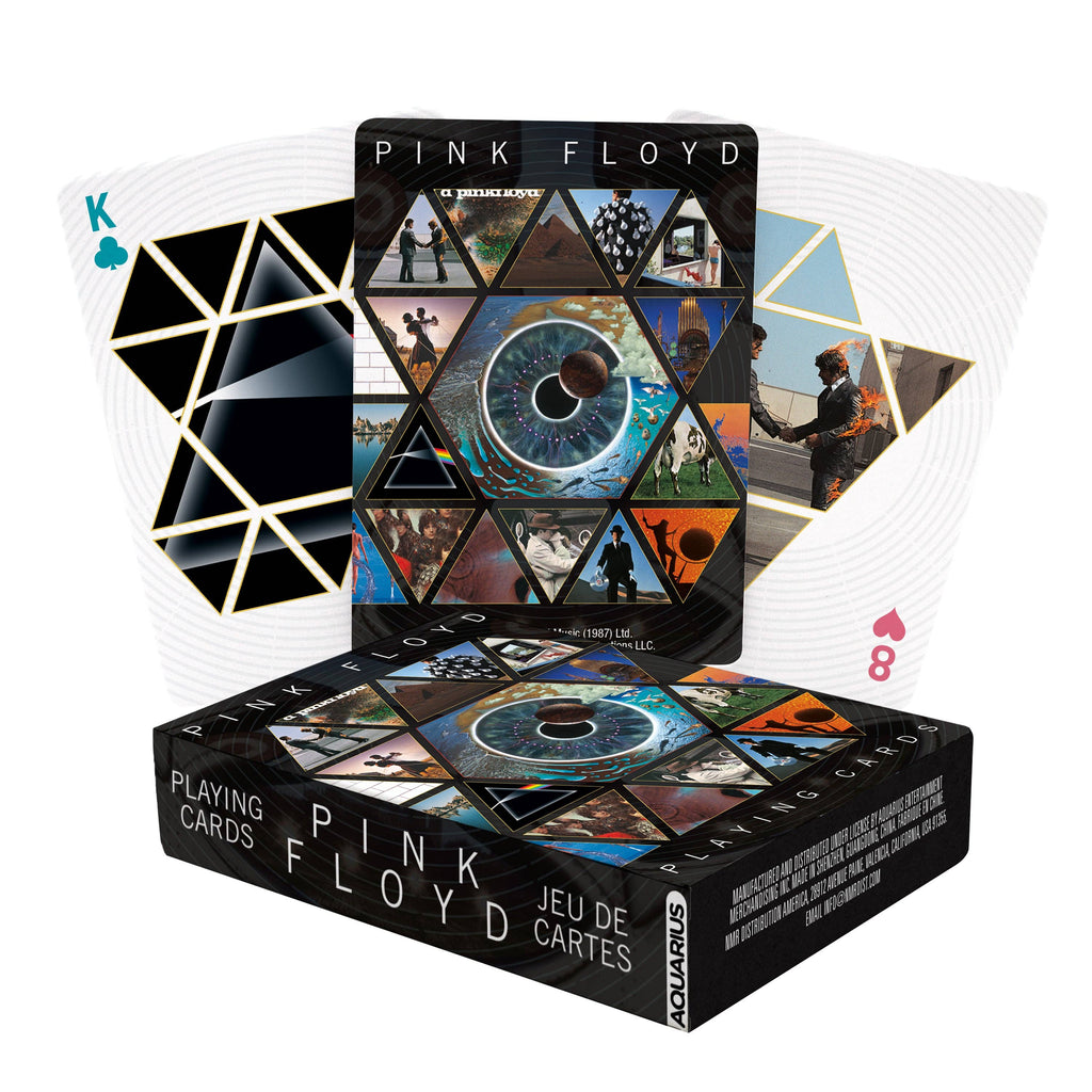 Pink Floyd Playing Cards Traditional Games AQUARIUS, GAMAGO, ICUP, & ROCK SAWS by NMR Brands [SK]   