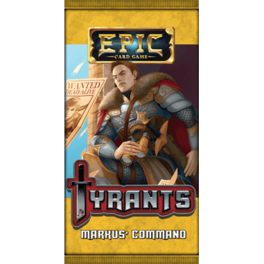 Epic CG Tyrants Markus Command Expansion Card Games White Wizard Games [SK]   