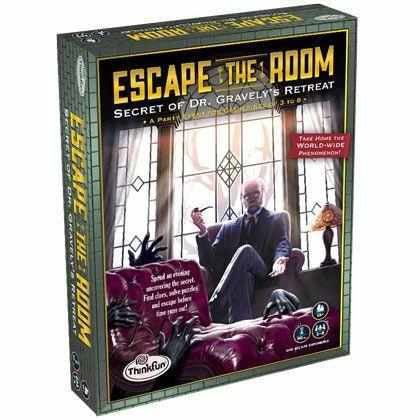 Escape the Room Dr Gravely's Card Games Think Fun [SK]   