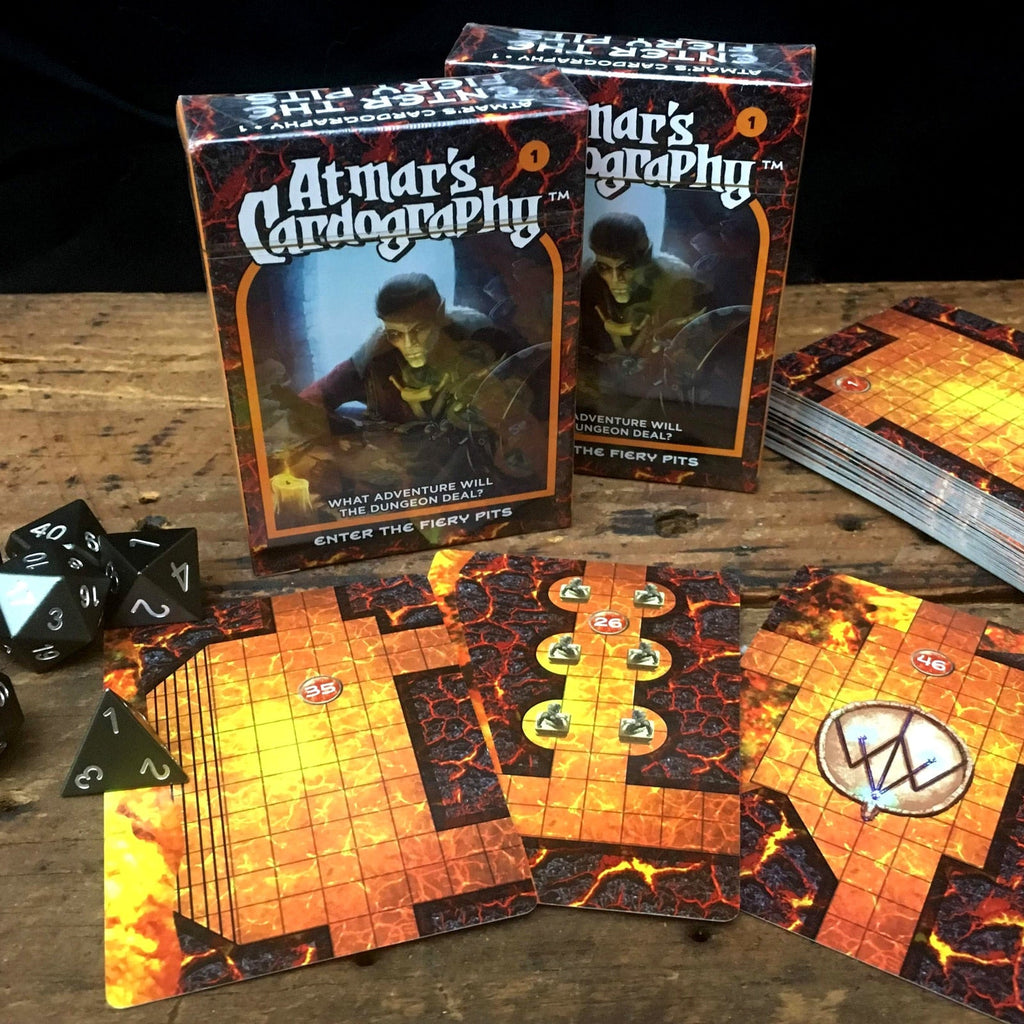 Atmar's Cardography Fiery Pits RPGs - Misc Creature Curation [SK]   