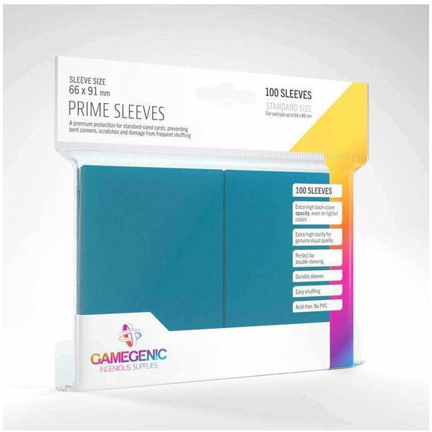 Gamegenic Prime Sleeves Blue Card Supplies Gamegenic [SK]   