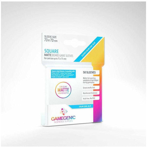 Gamegenic Matte Square Sleeve (73x73mm) Card Supplies Gamegenic [SK]   