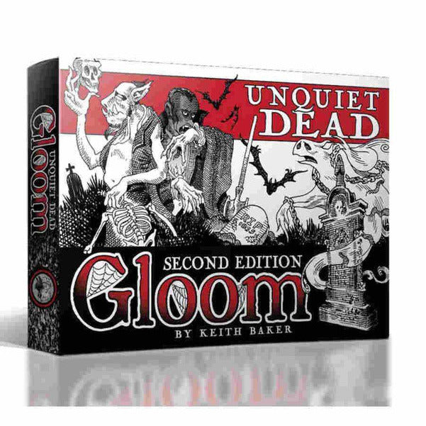 Gloom Second Edition Expansion Unquiet Dead Card Games Atlas Games [SK]   