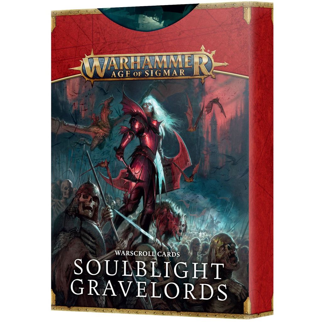 AoS Warscroll Cards Soulblight Gravelords Games Workshop Minis Games Workshop [SK]   