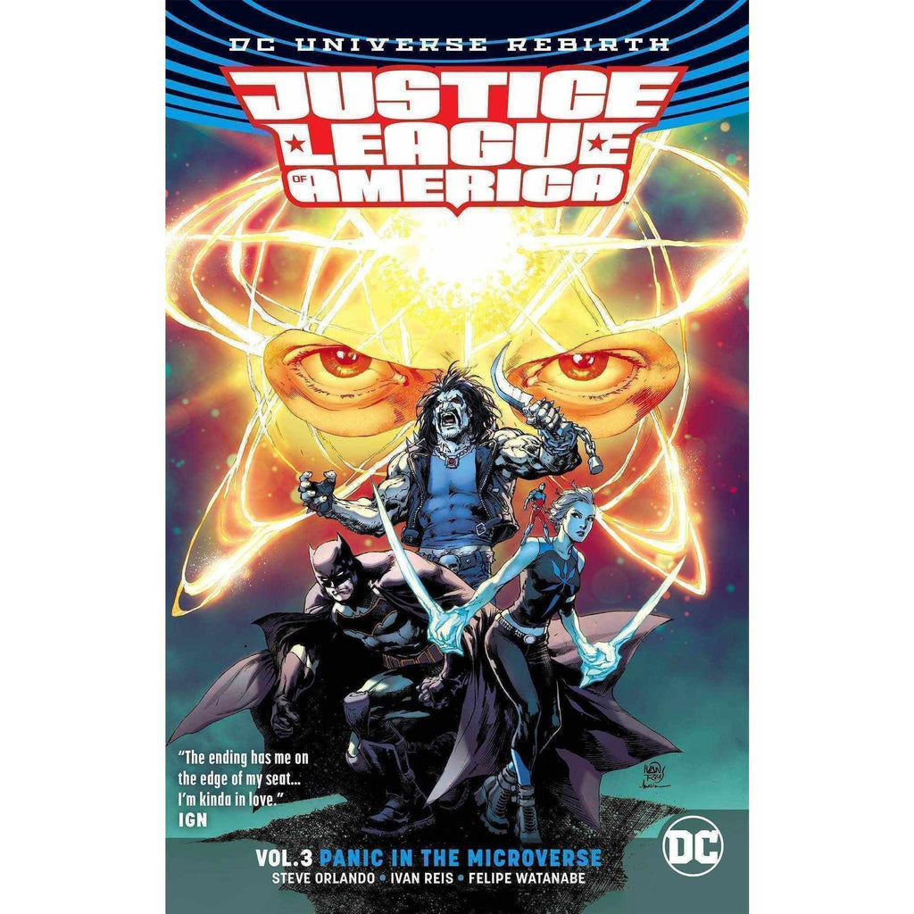 Justice League of America Vol 3 Panic in the Microverse (Rebirth) Graphic Novels Diamond [SK]   