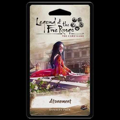 L5R LCG: Atonement Dynasty pack Living Card Games Fantasy Flight Games [SK]   