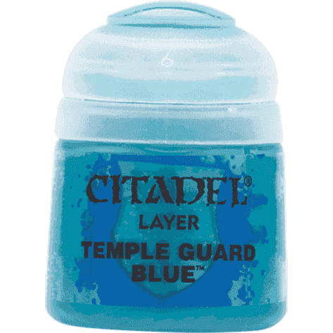 Layer: Temple Guard Blue Citadel Paints Games Workshop [SK]   